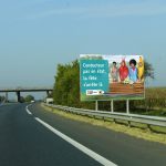 Mock Up Affiche Autoroute