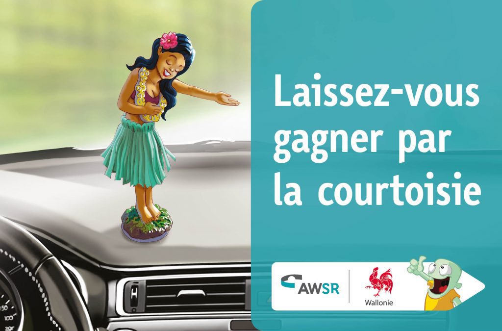 Affiche autoroute courtoisie