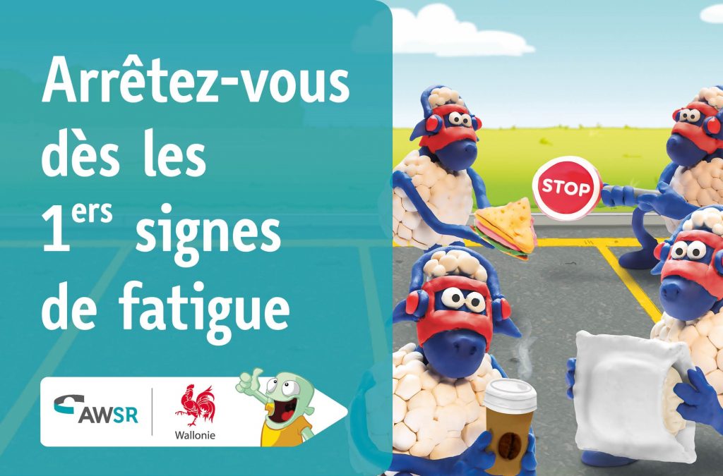 Affiche Autoroute Fatigue