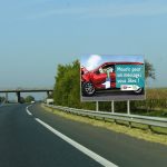 Mock Up Affiche Autoroute distraction 2017